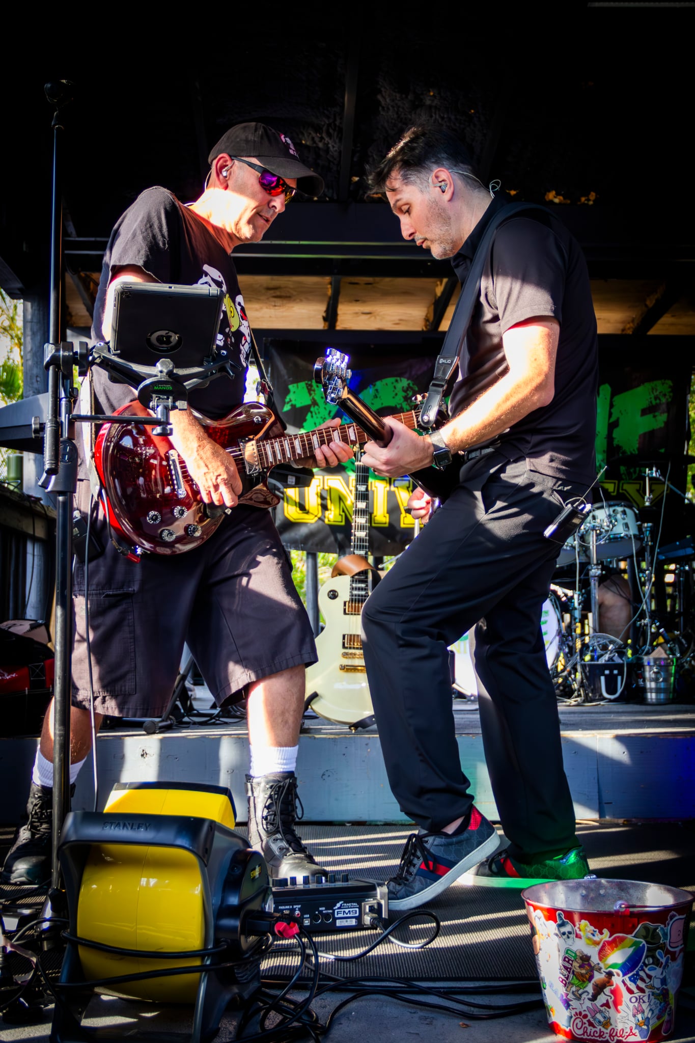 Zombie University playing outdoors